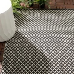 Home Conservatory Trellis Handwoven Indoor/Outdoor Area Rug -Art Wall Deals Store GUEST 6a4e6777 d8ef 49d4 9ee5 de027e856d7e