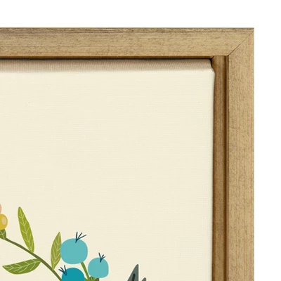 18" X 24" Sylvie The Only Person Framed Canvas Wall Art By Mia Charro Gold - Kate And Laurel 2 18" X 24" Sylvie The Only Person Framed Canvas Wall Art By Mia Charro Gold - Kate And Laurel - Image 2