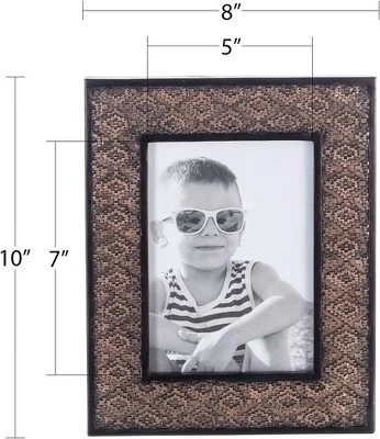 Creative Scents Dublin 5 X 7 Picture Frame (Brown) 3 Creative Scents Dublin 5 X 7 Picture Frame (Brown) - Image 3