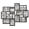 12-Photo Picture Frame Collage - Multi-Picture Wall-Mounted Display Gallery With 12 Openings For 4x6-Inch Photos Or Pictures By Lavish Home (Black)
