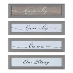 10pc Bordeaux Expressions Frame Box Set Rustic Gray/White - Kate & Laurel All Things Decor -Art Wall Deals Store GUEST 74959295 aea9 4458 94a5 d4e29d2923bf