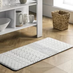 NuLOOM Moroccan Blythe Anti Fatigue Kitchen Or Laundry Room Comfort Mat