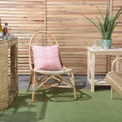 18"x18" Reversible Indoor/Outdoor Starfish And Wave Square Throw Pillow - Mina Victory -Art Wall Deals Store GUEST 78cc5b6b 36b8 4c27 90aa 916245827b15