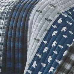 Creek Plaid Reversible Quilt Set Blue - Eddie Bauer 8 Creek Plaid Reversible Quilt Set Blue - Eddie Bauer -Art Wall Deals Store GUEST 7aa0a15f b0ed 4db0 a7de 1256f2339158