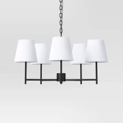 5 Arm Shaded Chandelier - Threshold™ -Art Wall Deals Store GUEST 7acf848b 4c0f 48ef 9863 fc259012496e