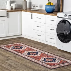 NuLOOM Carolyn Machine Washable Motif Area Rug