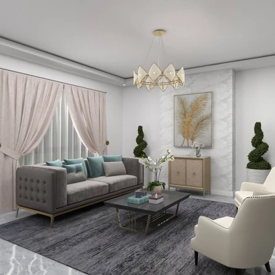 Canvas Leaf Framed Wall Art With Silver Frame Gold - CosmoLiving By Cosmopolitan 12 Canvas Leaf Framed Wall Art With Silver Frame Gold - CosmoLiving By Cosmopolitan - Image 12