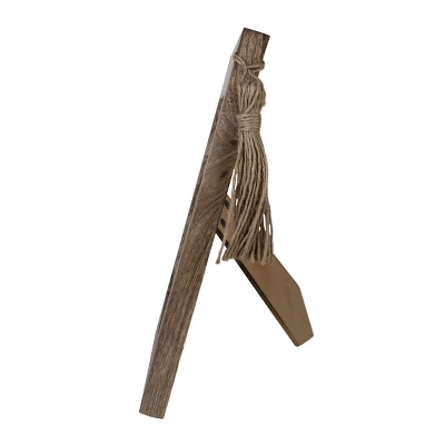 Tasseled 5X7 Wood Photo Frame - Foreside Home & Garden 3 Tasseled 5X7 Wood Photo Frame - Foreside Home & Garden - Image 3