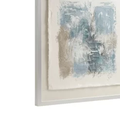 Ashlar Hand Painted Abstract Framed Glass And Matted Wall Art Blue - Madison Park -Art Wall Deals Store GUEST 7f17fbd2 aa4b 4305 bae9 4bb89cb871da