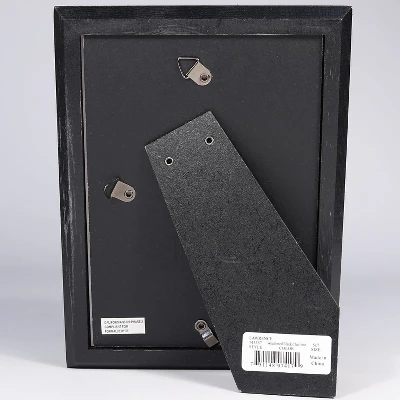 Lawrence Frames 5"W X 7"H Charlotte Weathered Black Wood Picture Frame 745557 2 Lawrence Frames 5"W X 7"H Charlotte Weathered Black Wood Picture Frame 745557 - Image 2