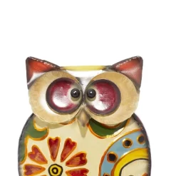Eclectic Metal Owl Garden Sculpture Yellow - Olivia & May -Art Wall Deals Store GUEST 836c0661 ab99 4b1d 996b 43ae6153fbad