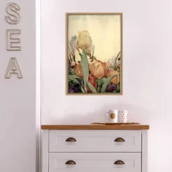 16" X 23" Garden Fantasy I Tulip Framed Canvas Wall Art - Amanti Art -Art Wall Deals Store GUEST 83a535cd 5802 40d3 adb4 6f9e3d28e35c