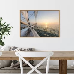 23" X 16" Sunset Cruise On The Western Union Schooner By Chuck Haney Danita Delimont Framed Canvas Wall Art - Amanti Art 10 23" X 16" Sunset Cruise On The Western Union Schooner By Chuck Haney Danita Delimont Framed Canvas Wall Art - Amanti Art -Art Wall Deals Store GUEST 83d1de53 e30a 48ef b02a 96a3aa19cf2e