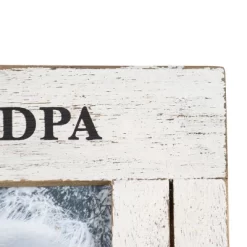 5x7 Inches Grandpa Always White Wood & Glass Photo Frame - Foreside Home & Garden -Art Wall Deals Store GUEST 83eb054d f76e 4098 956c b5ccf1f38316