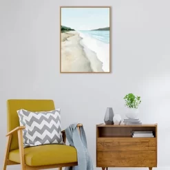 23" X 30" Crash Into Me II Beach By Isabelle Z Framed Canvas Wall Art Print - Amanti Art -Art Wall Deals Store GUEST 847302a0 1e33 4d60 a452 7c6829603133