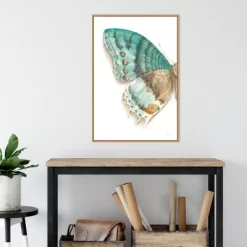 22" X 33" Fragile Wings III By Danhui Nai Framed Canvas Wall Art Light Brown - Amanti Art -Art Wall Deals Store GUEST 848dec19 e036 40b2 92ed 35004c4120e8