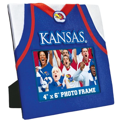 MasterPieces Team Jersey Uniformed Picture Frame - NCAA Kansas Jayhawks 1 MasterPieces Team Jersey Uniformed Picture Frame - NCAA Kansas Jayhawks