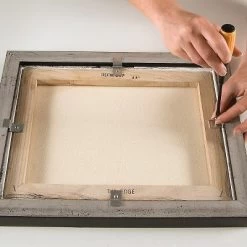 Creative Mark Illusions Floater Frame For 0.75" Depth Stretched Canvas Paintings & Artwork -[Antique Gold