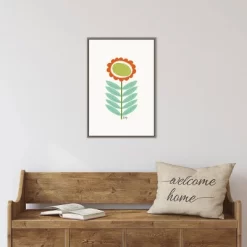 16" X 23" Mid Mod Flower No.3 By Annie Bailey Art Framed Canvas Wall Art - Amanti Art 8 16" X 23" Mid Mod Flower No.3 By Annie Bailey Art Framed Canvas Wall Art - Amanti Art -Art Wall Deals Store GUEST 87647235 4a8b 44e8 83e1 9342ede5bacd