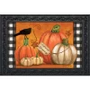 Briarwood Lane Rustic Pumpkins Fall Doormat Primitive Crow Indoor / Outdoor 30" X 18"