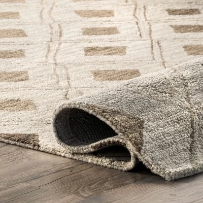 Arvin Olano X RugsUSA - Coco Trellis Wool Area Rug 3 Arvin Olano X RugsUSA - Coco Trellis Wool Area Rug - Image 3
