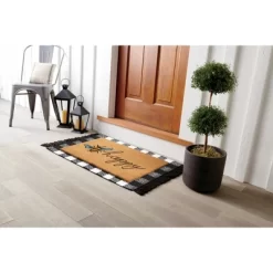 Nourison Casa Bella NC461 Bee Happy Door Mat - Multicolor 1'6"X2'6"