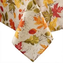 Autumn Leaves Fall Printed Tablecloth - Orange/Yellow - Elrene Home Fashions -Art Wall Deals Store GUEST 8e7d60c7 c74b 4e48 ae3c 60430fc80a74