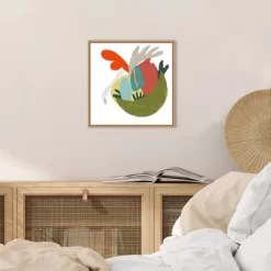 16" X 16" A Bowl Of Everything By Niya Christine Framed Canvas Wall Art - Amanti Art -Art Wall Deals Store GUEST 9315ed3e b9d6 4d28 bed8 6d16cda34406