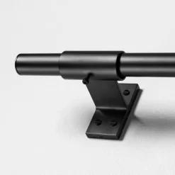 Steel Curtain Rod Matte Black - Hearth & Hand™ With Magnolia -Art Wall Deals Store GUEST 93451e14 271e 4685 a29b 53f19cc87dba