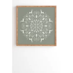Pimlada Phuapradit Winter Forest Bamboo Framed Wall Art - Deny Designs 7 Pimlada Phuapradit Winter Forest Bamboo Framed Wall Art - Deny Designs -Art Wall Deals Store GUEST 93fdabca c683 44a8 b283 44c4dd219430
