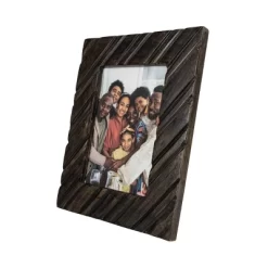 Carved Diagonal 5X7 Wood Photo Frame - Foreside Home & Garden -Art Wall Deals Store GUEST 9650c4d3 a9b3 46cd bf56 a41fba45b1b8