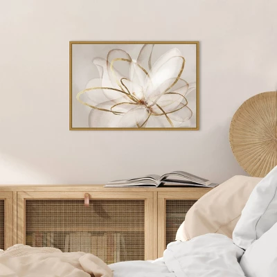 23" X 16" Transparent Beauty III By Eva Watts Framed Canvas Wall Art - Amanti Art 5 23" X 16" Transparent Beauty III By Eva Watts Framed Canvas Wall Art - Amanti Art - Image 5