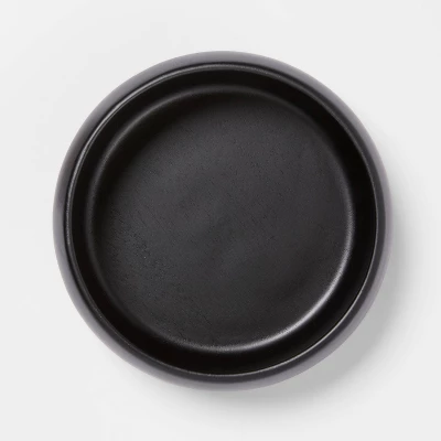 118oz Acacia Modern Serving Bowl Black - Threshold™ 2 118oz Acacia Modern Serving Bowl Black - Threshold™ - Image 2