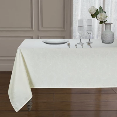 Kate Aurora Diamond Textured Spill And Stain Proof All Purpose Fabric Tablecloth 1 Kate Aurora Diamond Textured Spill And Stain Proof All Purpose Fabric Tablecloth
