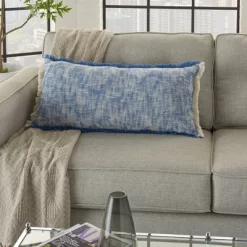 14"x30" Life Styles Woven Fringe Lumbar Throw Pillow - Mina Victory -Art Wall Deals Store GUEST 9d36b6c7 32a2 48e8 843b f5732ea45c47