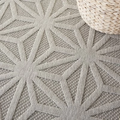 Nourison Palamos Textured Modern Outdoor Area Rug 6 Nourison Palamos Textured Modern Outdoor Area Rug - Image 6