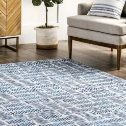 NuLOOM Mitzi Abstract Lines Machine Washable Area Rug -Art Wall Deals Store GUEST 9ea4faba b200 4826 9df0 a5718398583a