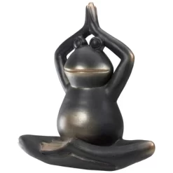 Northlight 12" Yoga Frog In Prayer Position Outdoor Garden Statue -Art Wall Deals Store GUEST 9fda1668 f0d6 4959 b1d4 f7d7cc8a6f8c