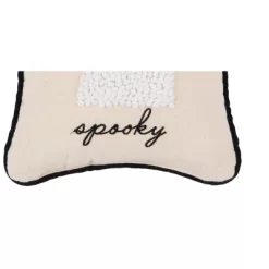 C&F Home 8" X 8" Spooky Halloween Ghost French Knot Throw Pillow -Art Wall Deals Store GUEST a16ef65a f5af 4114 8300 a07301cdb0b8