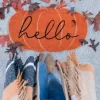 Shiraleah "Hello" Pumpkin Fall Doormat