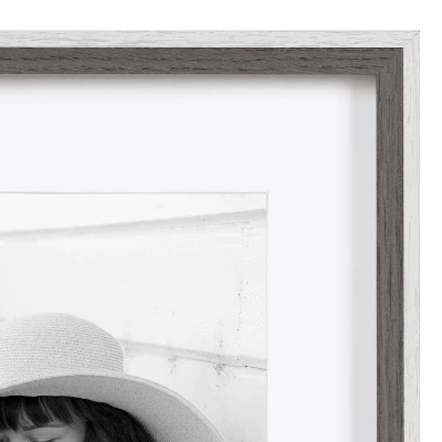 11" X 14" Gibson Wall Frame Set Gray - Kate & Laurel All Things Decor 3 11" X 14" Gibson Wall Frame Set Gray - Kate & Laurel All Things Decor - Image 3