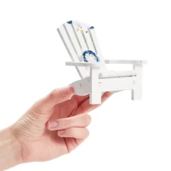 Juvale Set Of 4 Mini Beach Chair For Bathroom, Nautical Home Decor, Ocean Decorations (4 In) -Art Wall Deals Store GUEST a7240d3e cf8b 462d b607 7b80f073ccb0