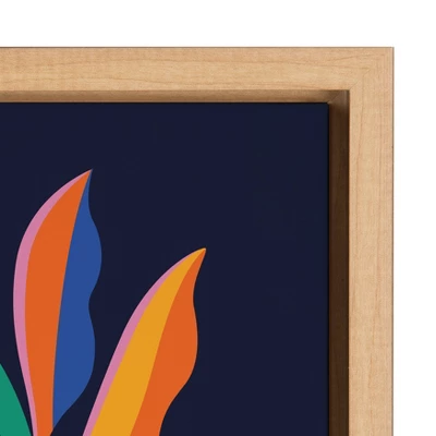 18" X 24" Sylvie Girl On Cheetah Framed Canvas Wall Art By Rachel Lee Natural - Kate And Laurel 2 18" X 24" Sylvie Girl On Cheetah Framed Canvas Wall Art By Rachel Lee Natural - Kate And Laurel - Image 2