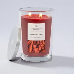 19oz Glass Jar Cinna-mazing Candle - Home Scents -Art Wall Deals Store GUEST aa684594 f192 4fc5 9ace de288d85c5d0