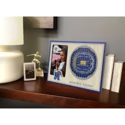 4" X 6" NCAA Memphis Tigers 3D StadiumViews Picture Frame
