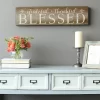 Grateful Thankful Blessed Wall Art - Stratton Home Decor