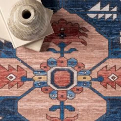 NuLOOM Carolyn Machine Washable Motif Area Rug -Art Wall Deals Store GUEST adb1a337 0bb6 426b 8ecc f2f5b3b2fde8