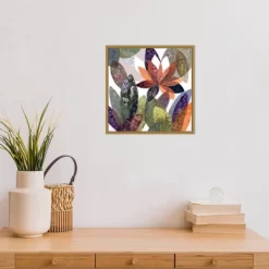 16" X 16" Melodia Otonal By Daniela Fedele Framed Canvas Wall Art - Amanti Art -Art Wall Deals Store GUEST b0157b8f a3df 42d2 a65d 0ae585826eee