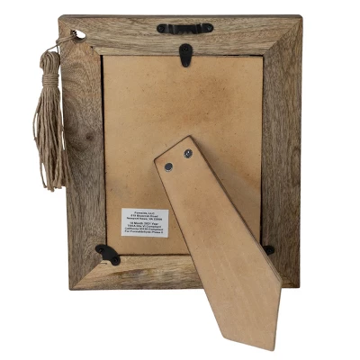 Tasseled 5X7 Wood Photo Frame - Foreside Home & Garden 4 Tasseled 5X7 Wood Photo Frame - Foreside Home & Garden - Image 4