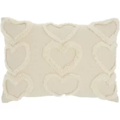 14"x20" Oversize Life Styles Raised Hearts Lumbar Throw Pillow - Mina Victory 9 14"x20" Oversize Life Styles Raised Hearts Lumbar Throw Pillow - Mina Victory -Art Wall Deals Store GUEST b38af9a3 01d9 4c86 aee7 b8bf51e86d51